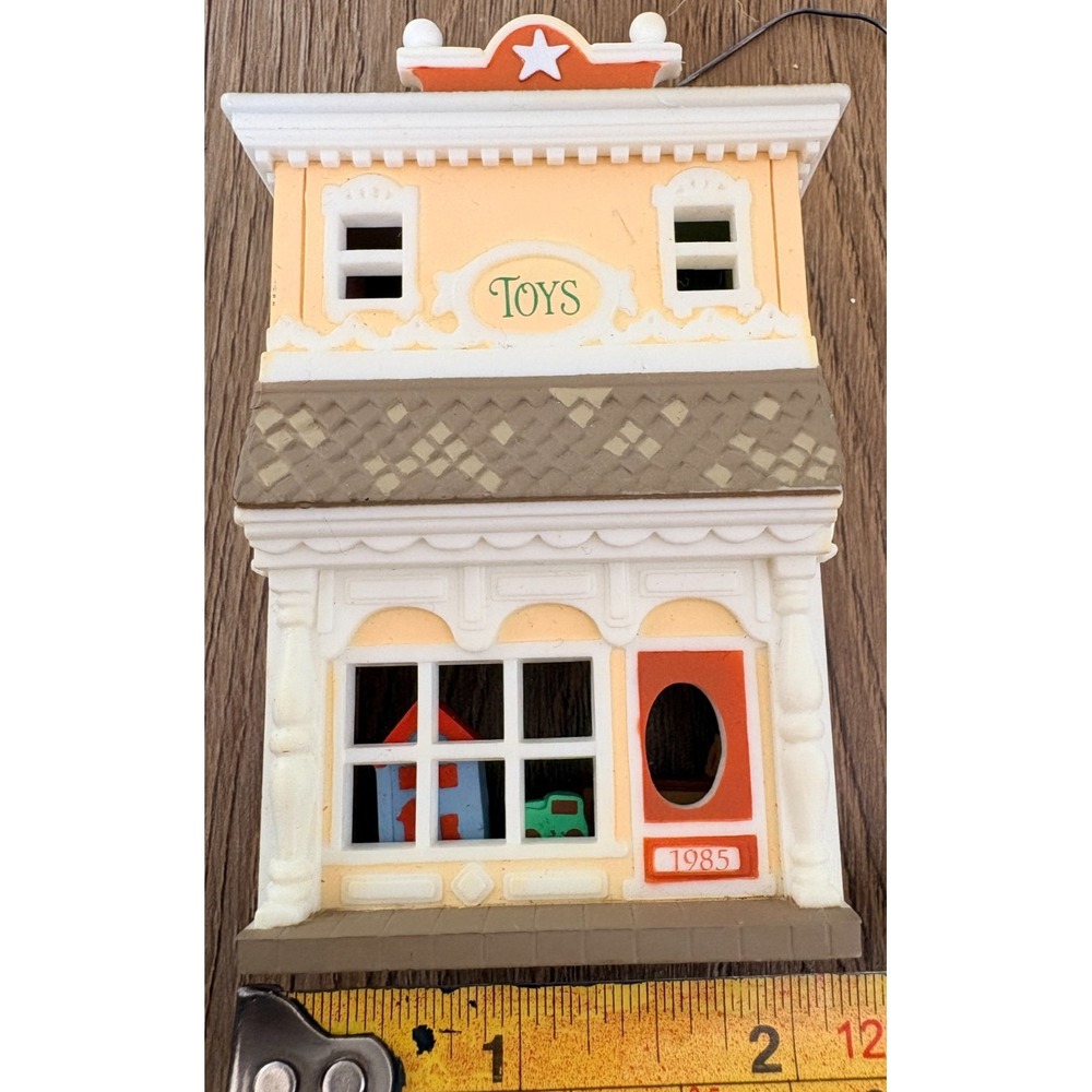 1985 Toy Shop Nostalgic Houses and Shops series Hallmark Ornament